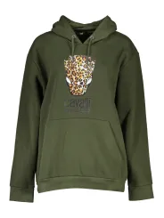 Cavalli Class Damen SWEATSHIRT Grün | online kaufen