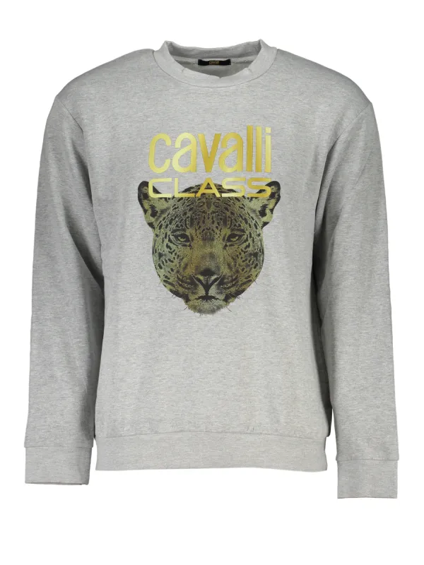 Cavalli Class Herren SWEATSHIRT Grau | online kaufen