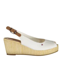 Tommy Hilfiger Damen Sandalen Weiß Größe 40 mieten