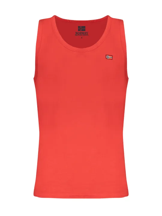 NORWAY 1963 Herren TANKTOP Rot | online kaufen