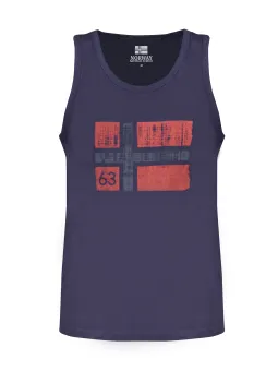 NORWAY 1963 Herren TANKTOP Blau | online kaufen