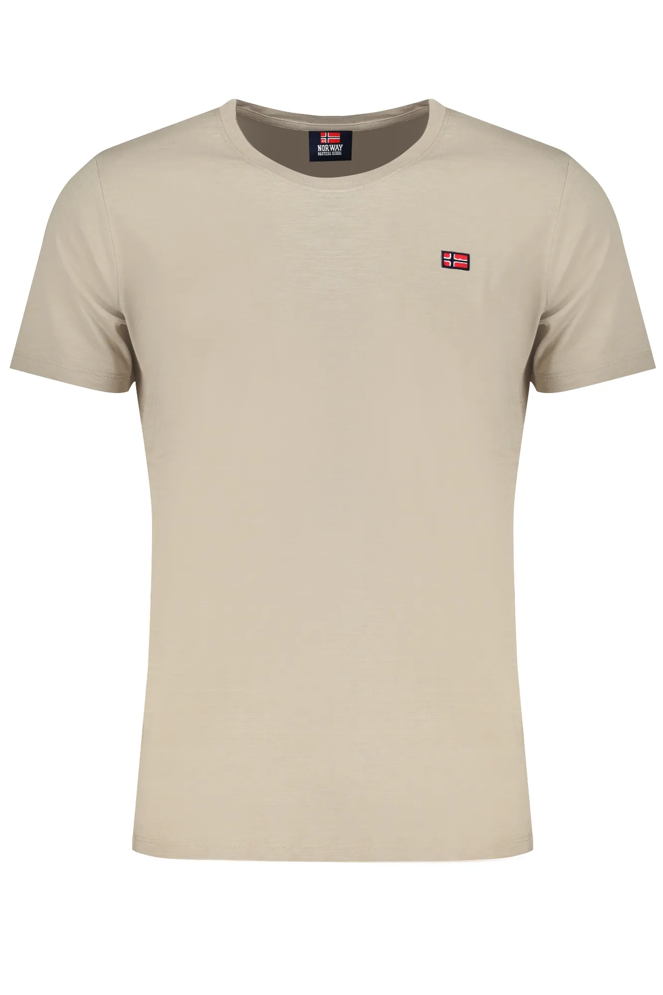 Herren KURZARM-T-Shirt Beige 836016_BESAND
