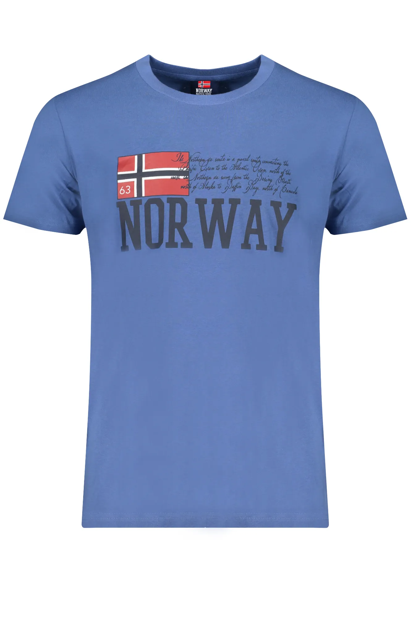 Herren T-Shirt Blau 846020_BLDENIM