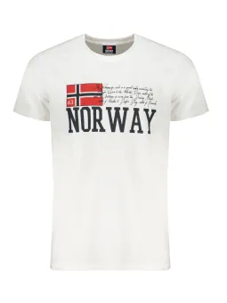 Miete Herren T-Shirt Weiß von NORWAY 1963 bei Flex-Fashion