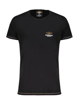 AERONAUTICA MILITARE Herren T-Shirt Schwarz | online kaufen