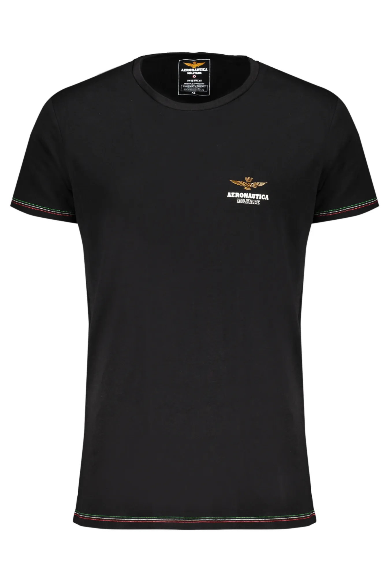 Herren T-Shirt Schwarz SCOTI003J508_NE34300
