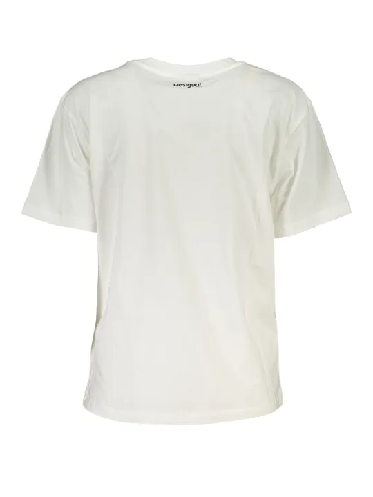 Desigual Damen T-SHIRT Weiß | online kaufen