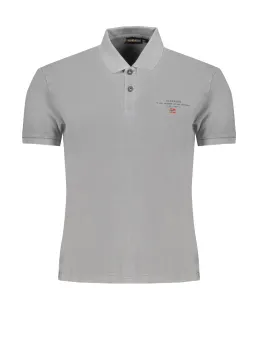 Napapijri Herren Poloshirt Grau mieten | Flex-Fashion Verleih