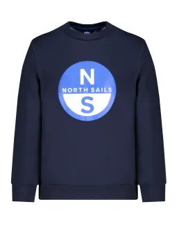 North Sails Jungen LANGARM-SWEATSHIRT Blau | online kaufen
