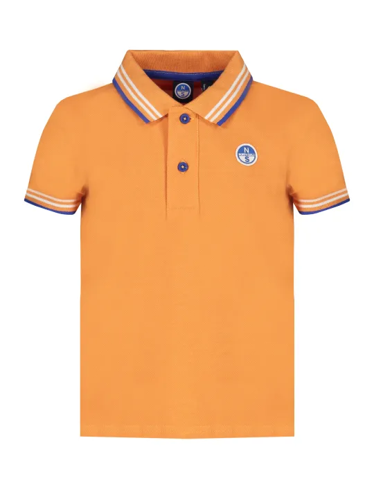 North Sails Jungen POLOSHIRT Orange | online kaufen