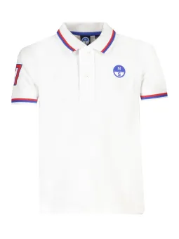 North Sails Jungen Poloshirt Weiß mieten | Flex-Fashion
