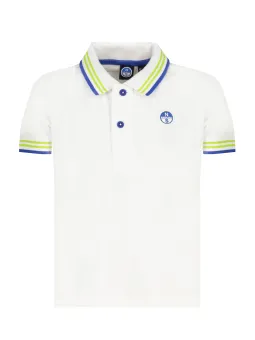 North Sails Jungen Poloshirt mieten – Weiß, 100% Baumwolle