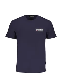 Napapijri Herren T-Shirt Blau mieten | Flex-Fashion Verleih