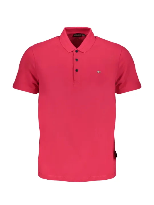 Napapijri Herren POLOHEMD Rosa | online kaufen