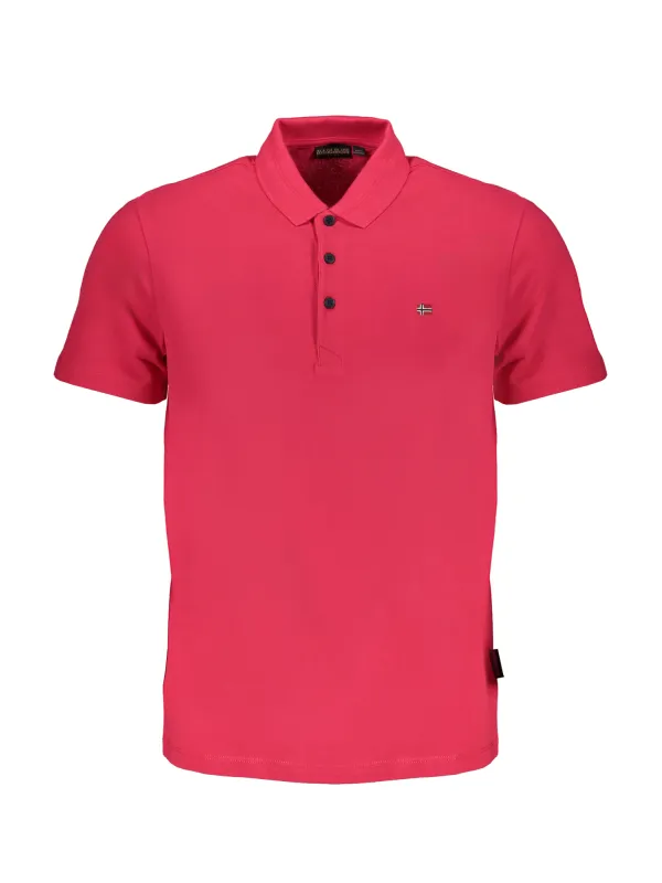 Napapijri Herren POLOHEMD Rosa | online kaufen