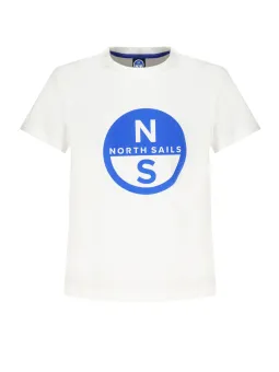 North Sails Jungen T-Shirt Weiß mieten - Flex-Fashion Verleih