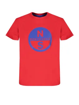 North Sails Jungen T-Shirt Rot leihen | Flex-Fashion Verleih