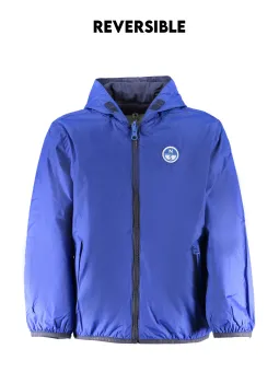 North Sails Jungen Wendejacke Blau mieten bei Flex-Fashion