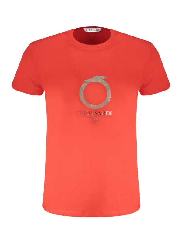 Trussardi Herren T-Shirt Rot | online kaufen