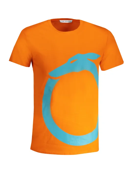 Trussardi Herren T-Shirt Orange | online kaufen