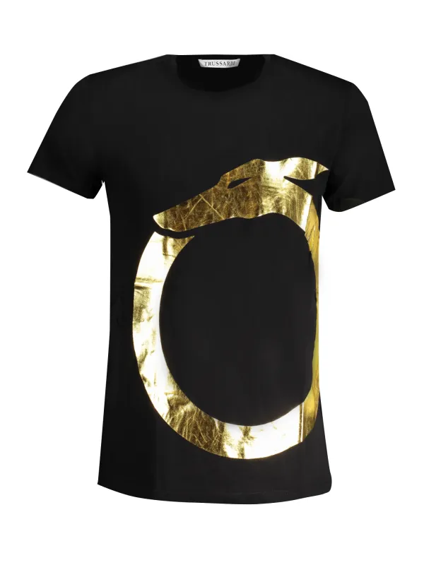 Trussardi Herren T-Shirt Schwarz | online kaufen