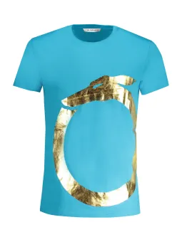 Trussardi Herren T-Shirt Hellblau mieten | Flex-Fashion