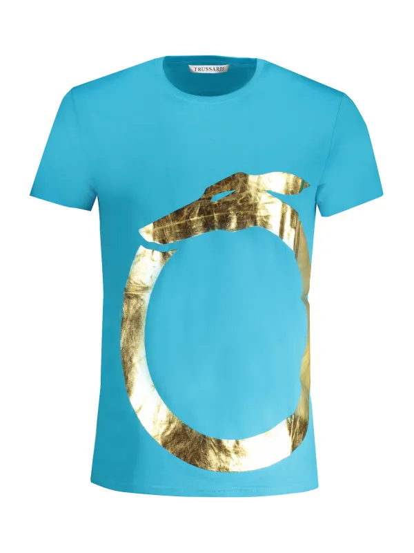 Trussardi Herren T-Shirt Hellblau | online kaufen