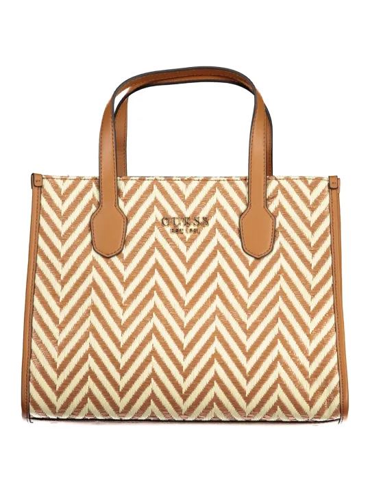 GUESS JEANS Damen SILVANA-TASCHE Braun | online kaufen