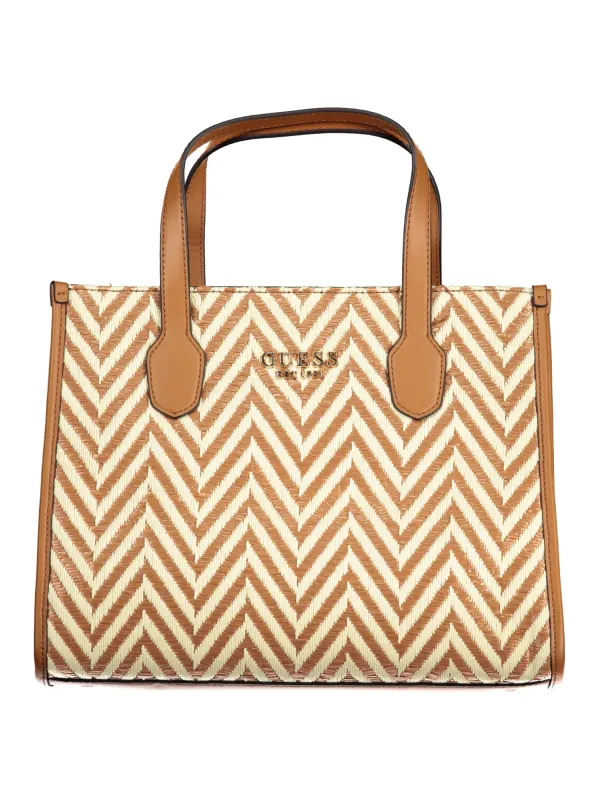 GUESS JEANS Damen SILVANA-TASCHE Braun | online kaufen