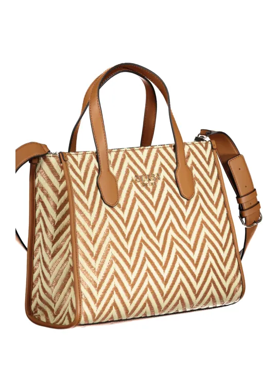 GUESS JEANS Damen SILVANA-TASCHE Braun | online kaufen