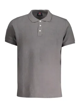 Miete stilvolles Herren Poloshirt Grau | Flex-Fashion Verleih