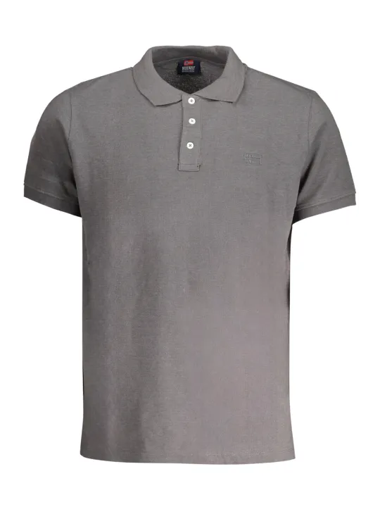 NORWAY 1963 Herren POLOHEMD Grau | online kaufen