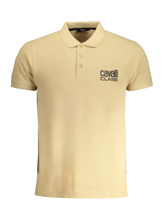 Cavalli Class Herren POLOHEMD Beige | online kaufen
