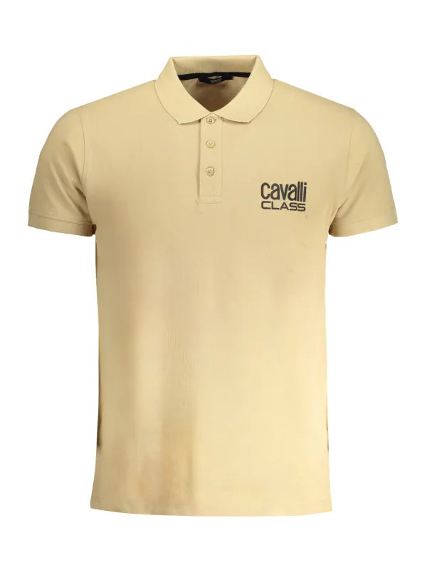 Cavalli Class Herren POLOHEMD Beige | online kaufen