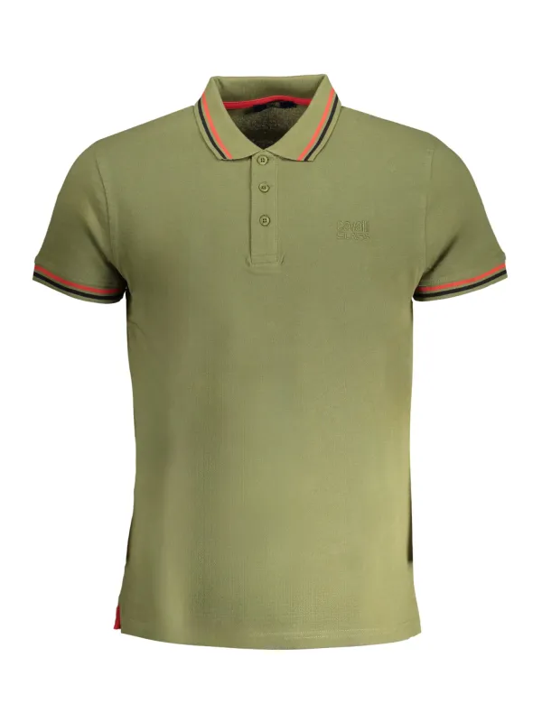 Cavalli Class Herren POLOSHIRT Grün | online kaufen