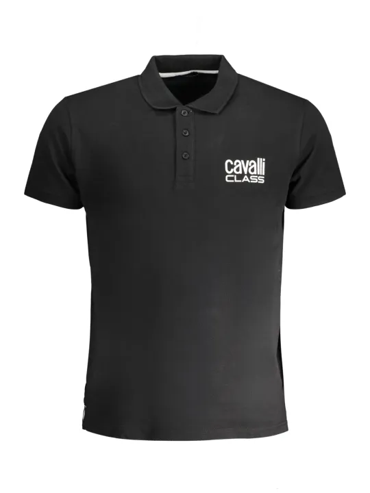 Cavalli Class Herren POLOHEMD Schwarz | online kaufen
