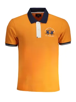 LA MARTINA Herren Poloshirt Orange S mieten | Flex-Fashion