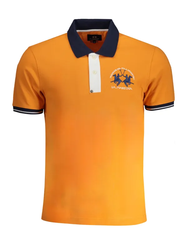 LA MARTINA Herren POLOSHIRT Orange | online kaufen