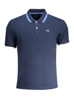 Miete LA MARTINA Herren Poloshirt Blau – Flex-Fashion Verleih