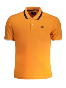 LA MARTINA Herren Poloshirt Orange leihen - Flex-Fashion Verleih