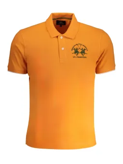 LA MARTINA Herren Poloshirt Orange mieten – Flex-Fashion Verleih