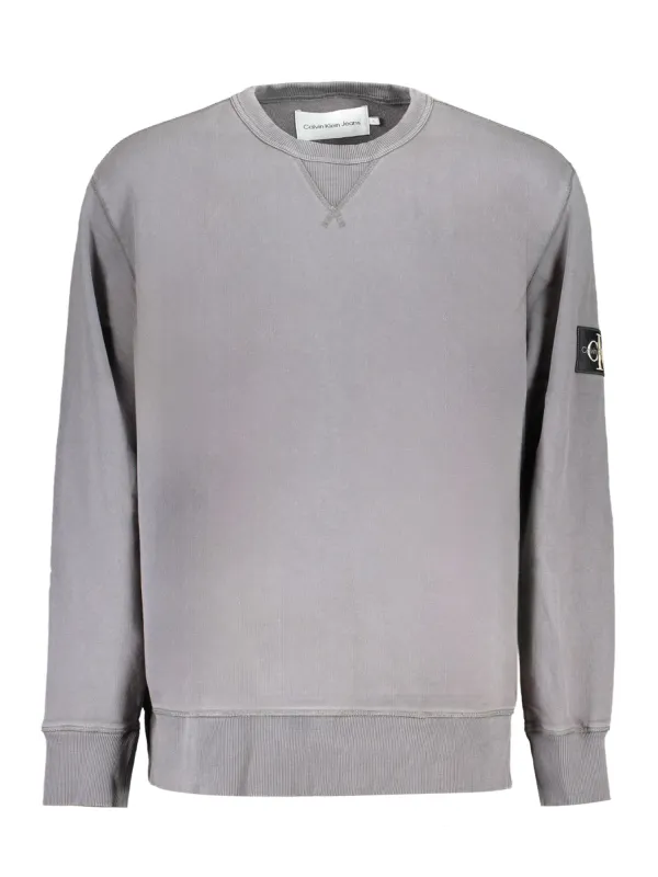Calvin Klein Herren LANGARM-SWEATSHIRT Grau | online kaufen