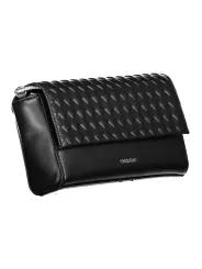 Calvin Klein Damen KETTEN-UMHÄLTERTASCHE Schwarz