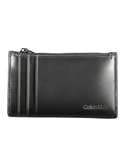 Calvin Klein Herren Brieftasche mieten – Schwarz, UNI, Flex-Fashion