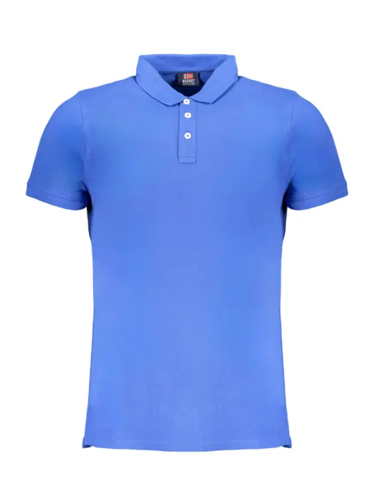 NORWAY 1963 Herren POLOSHIRT Blau | online kaufen