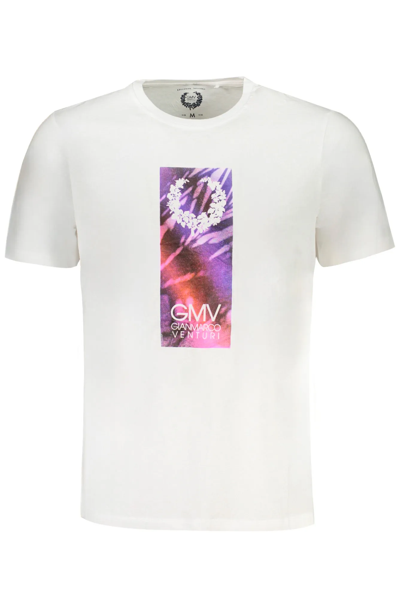 Herren T-Shirt Weiß AU01417MARINO_BIWHITE