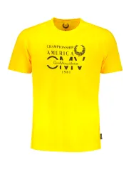 GIAN MARCO VENTURI Herren T-Shirt Gelb | online kaufen