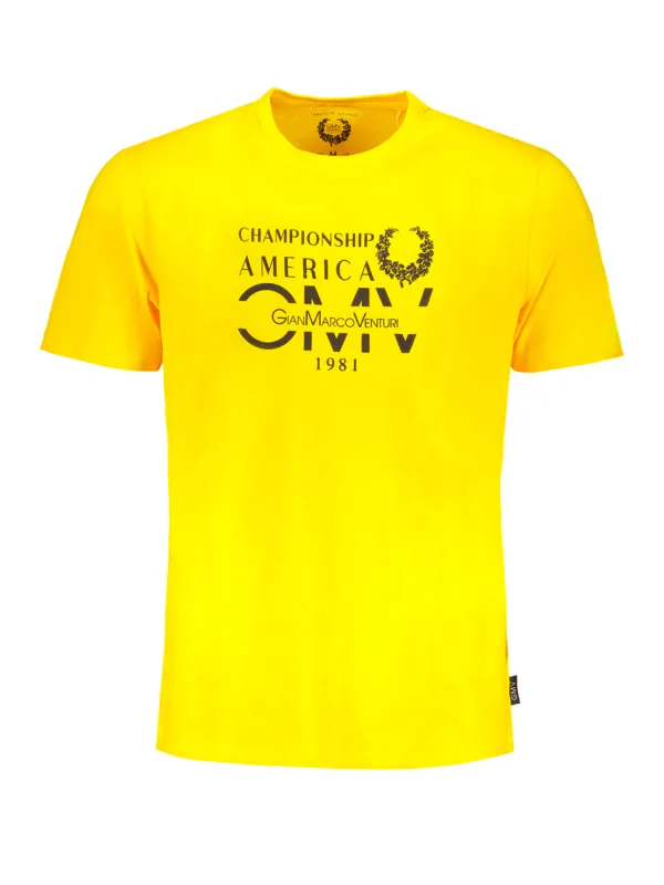 GIAN MARCO VENTURI Herren T-Shirt Gelb | online kaufen