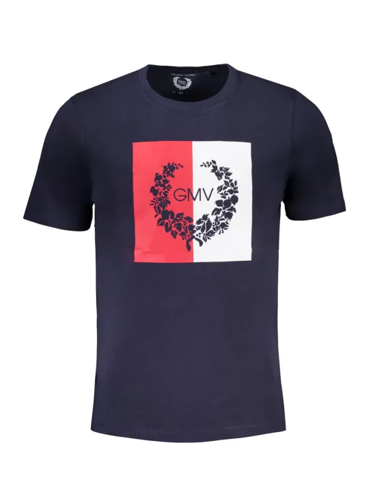 GIAN MARCO VENTURI Herren T-Shirt Blau | online kaufen