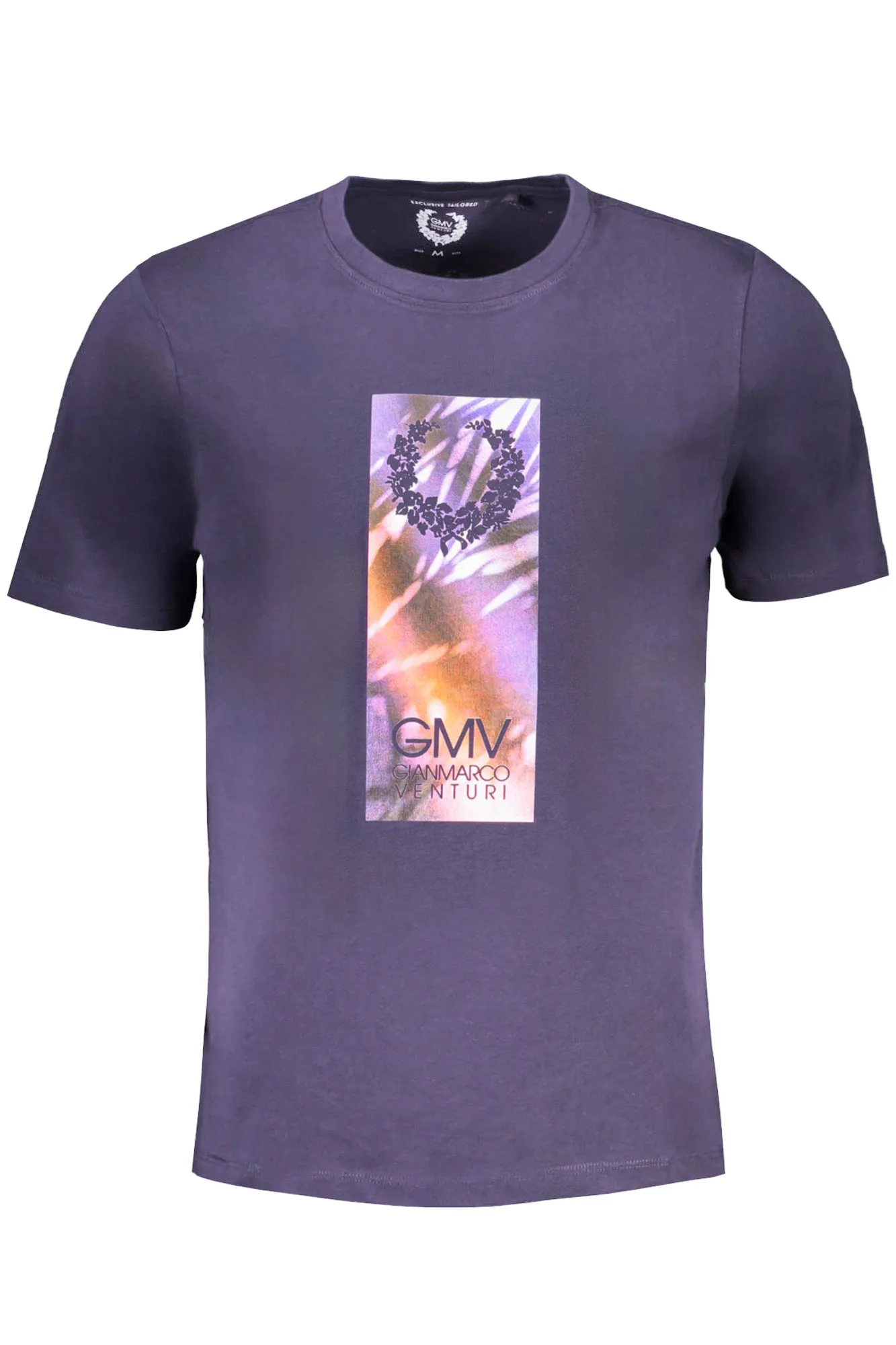 Herren T-Shirt Blau AU01417MARINO_BLNIGHBL